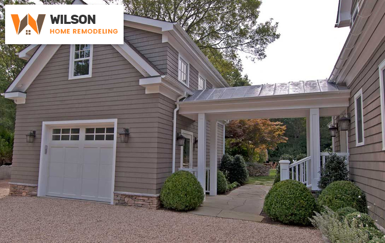 Modern Farmhouse Garage